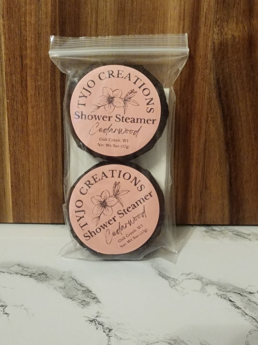 Cedarwood Shower Steamers