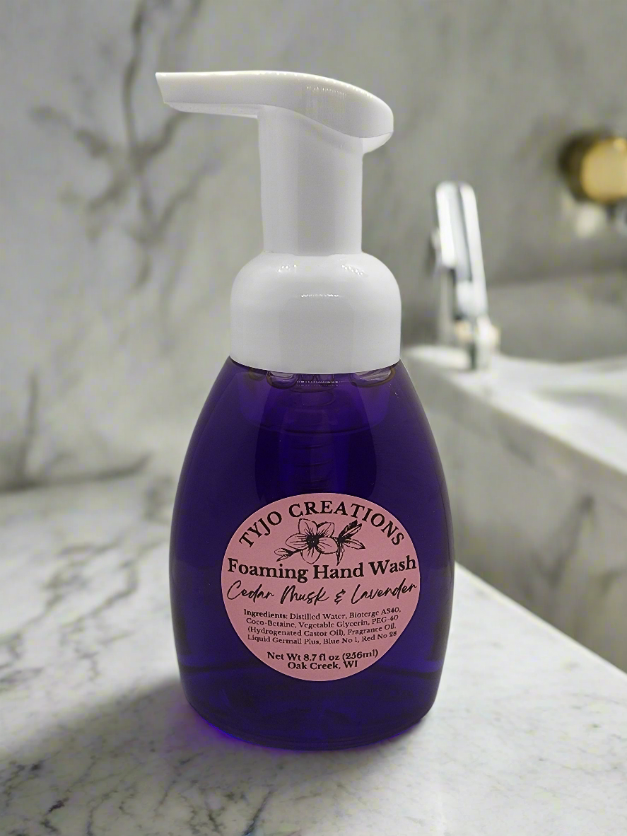 Cedar Musk & Lavender Foaming Hand Soap