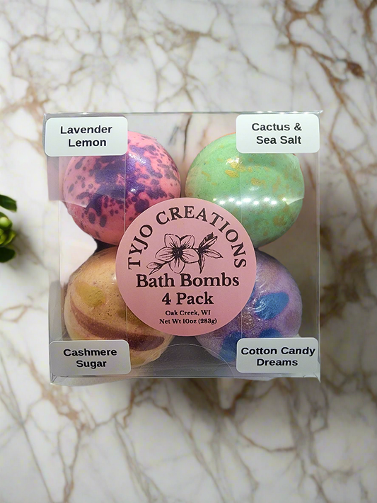 4pk Bath Bomb