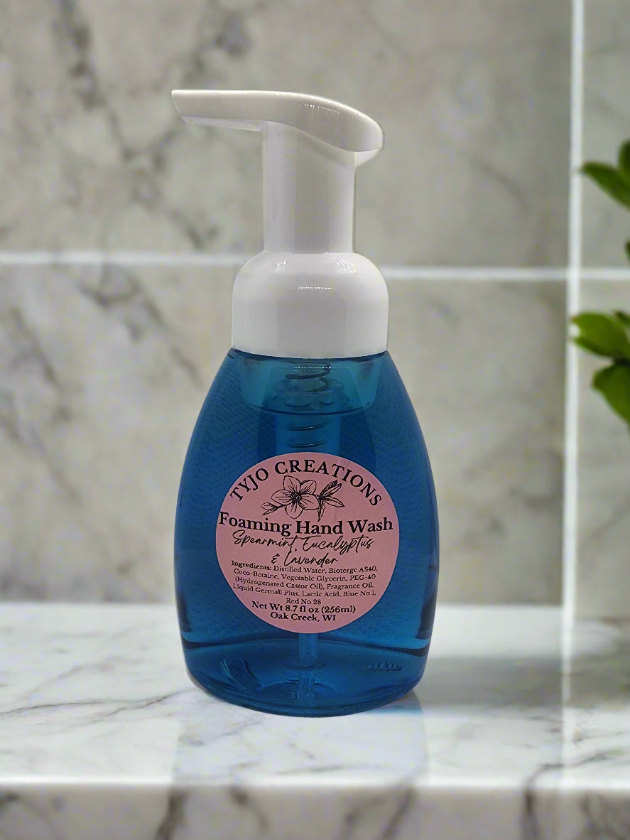 Spearmint, Eucalyptus & Lavender Foaming Hand Soap