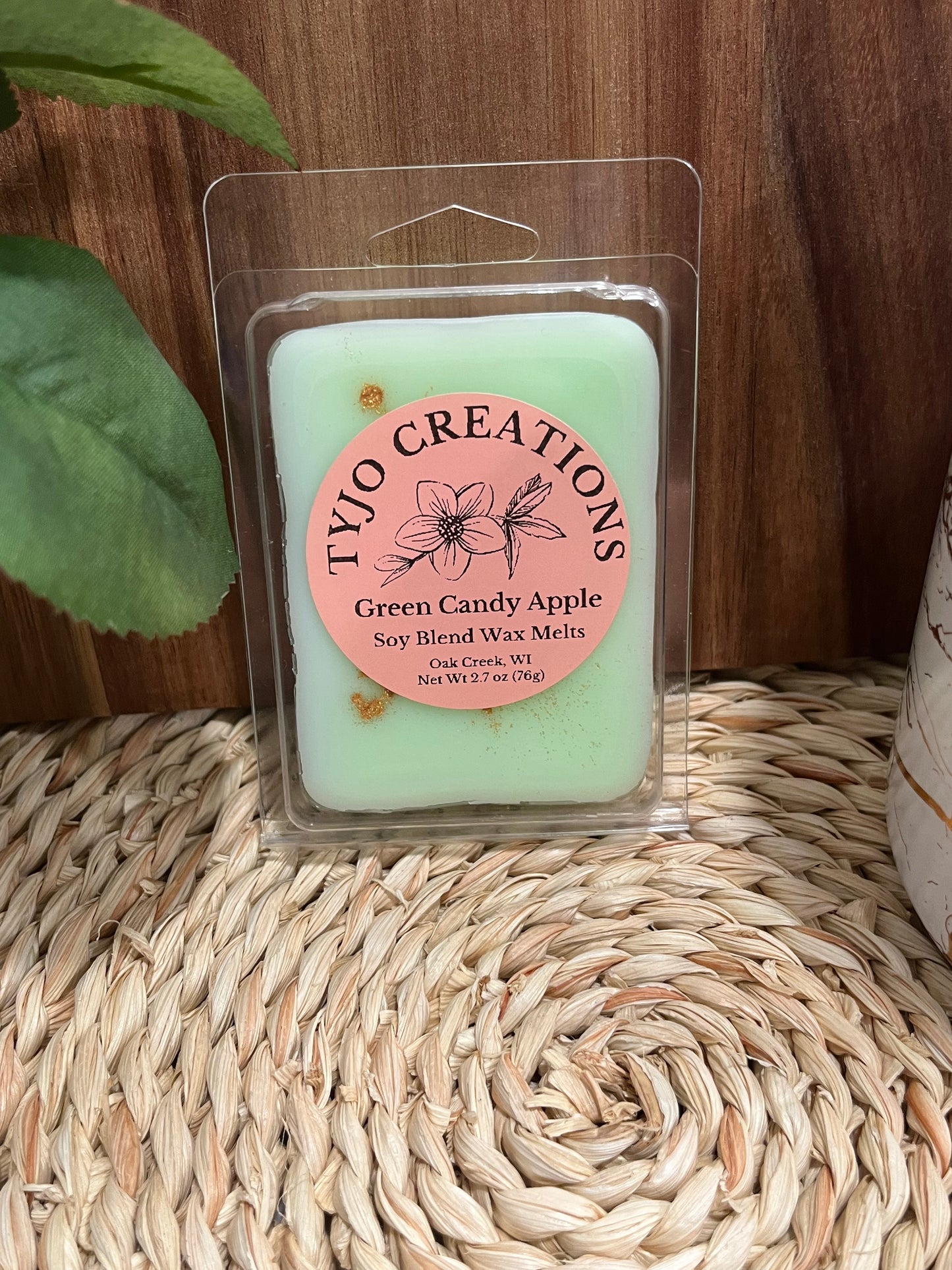 Green Candy Apple Wax Melt