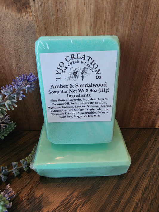 Amber & Sandalwood Soap Bar