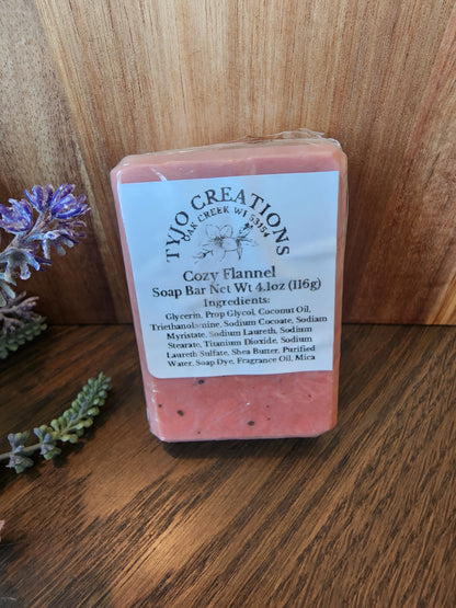 Cozy Flannel Soap Bar