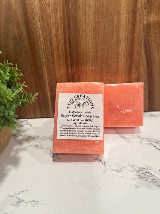 Cayman Sands Sugar Scrub Soap Bar